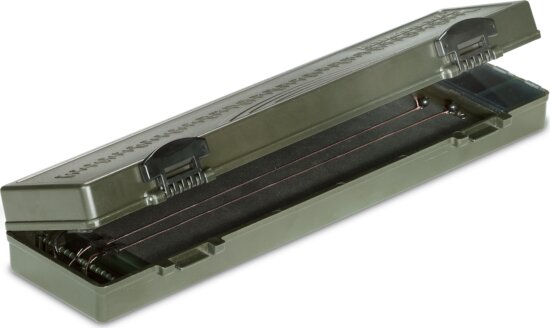 ANACONDA Rig Carrier előketertó doboz 30 előkéhez / + 3 kis doboz / + 30db gombostű / 30,4 X 9,5 X 4,7cm