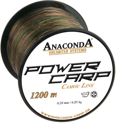 ANACONDA Power Carp Camou Line monofil zsinór / 1200m