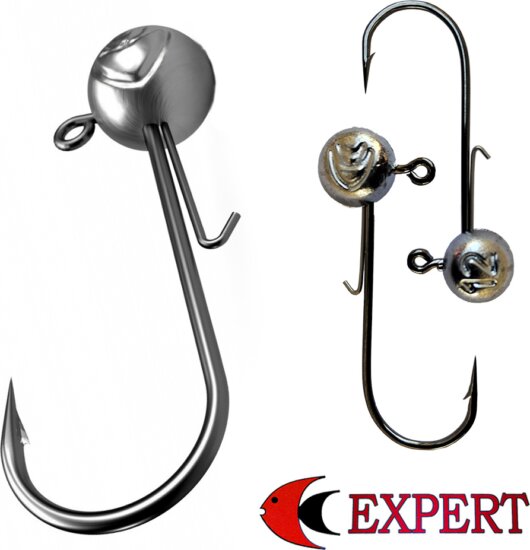 Expert wire jig twisterfej nyak nélküli drótos 10g 3/0