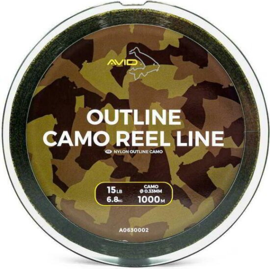 Avid Camo Reel Line 0,28 mm 1000m 10lb