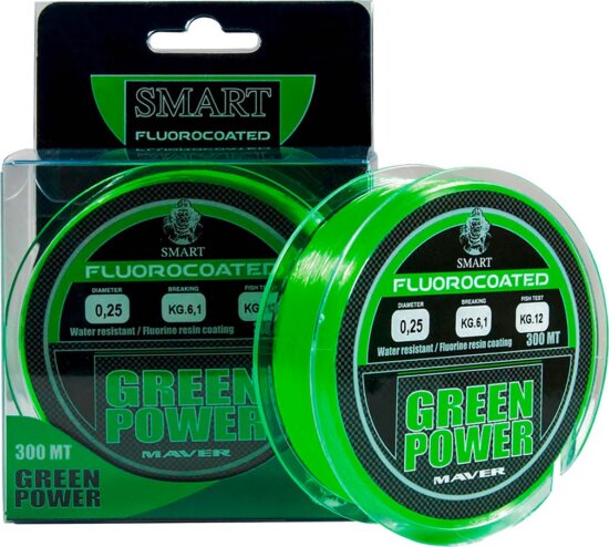 Maver Monof. Green Power Fluorine 300M 0,30mm