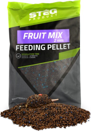Stég Feeding Pellet 2mm Fruit Mix 800g