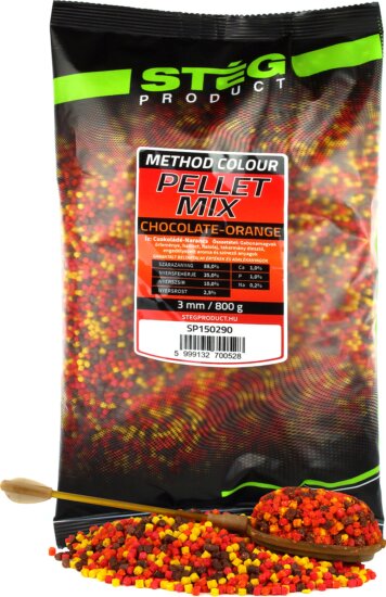 Stég Pellet Mix 800g 3mm Chocolate-Orange