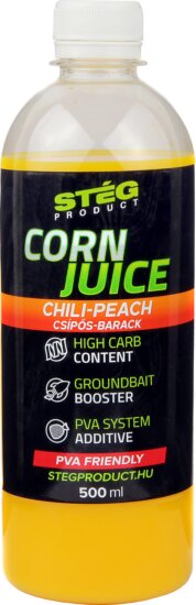 Stég Corn Juice Chili-Peach 500ml