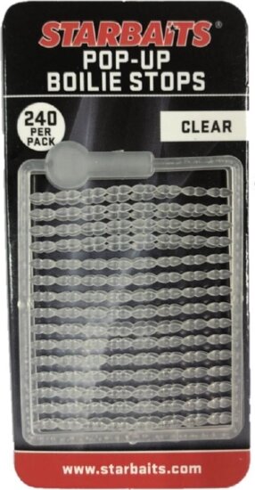Starbaits Stopper Pop UP Fluo átlátszó 240db