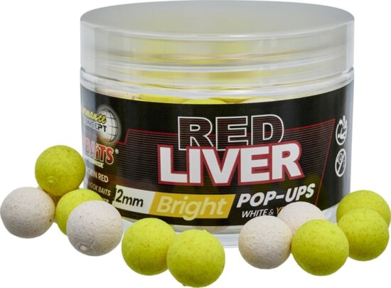 Starbaits POP UP Bright Red Liver 50g 16mm