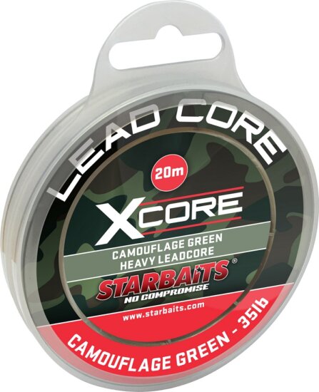 Starbaits Ólombetétes zsinór X CORE CAM BROWN 45LB 20m