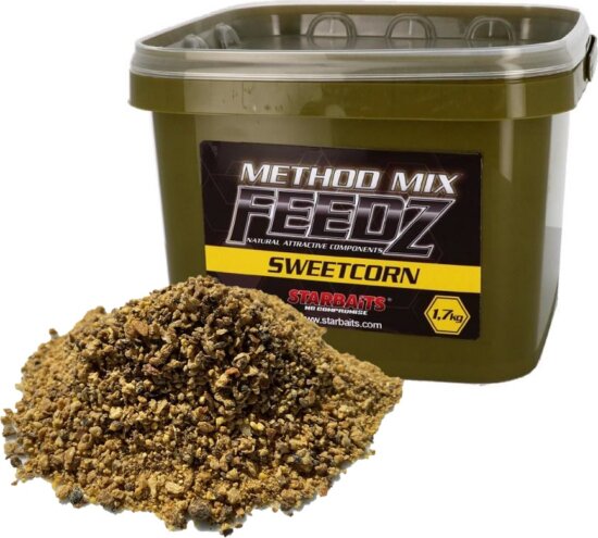 Starbaits Method Mix Feedz Sweetcorn 1,7kg