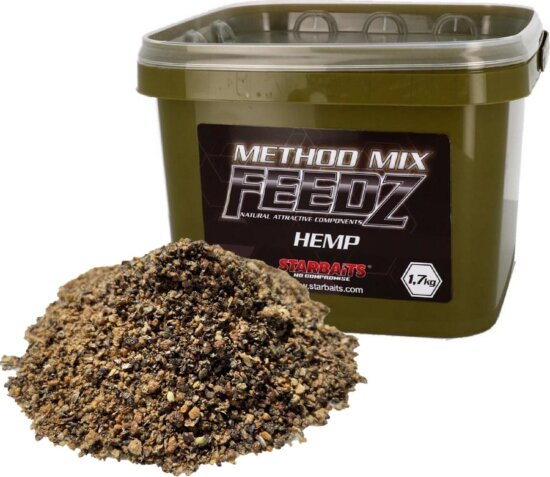 Starbaits Method Mix Feedz Hemp 1,7kg