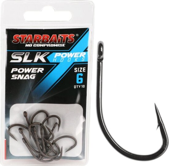 Starbaits Horog Power Hook PTFE TEFLON Power Snag 8 (10db)