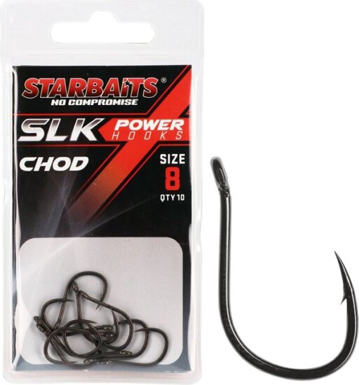 Starbaits Horog Power Hook PTFE TEFLON Chod 6 (10db)