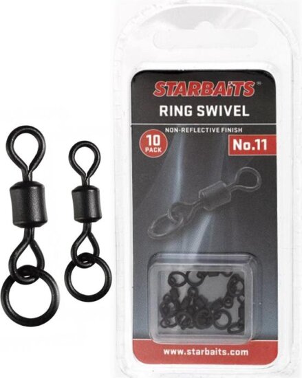 Starbaits Forgó karikával - Ring Swivel mini (15db)