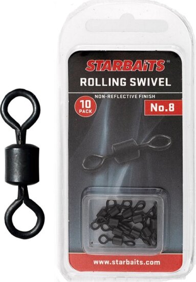 Starbaits Forgó - Rolling Swivel size 8 (10db)