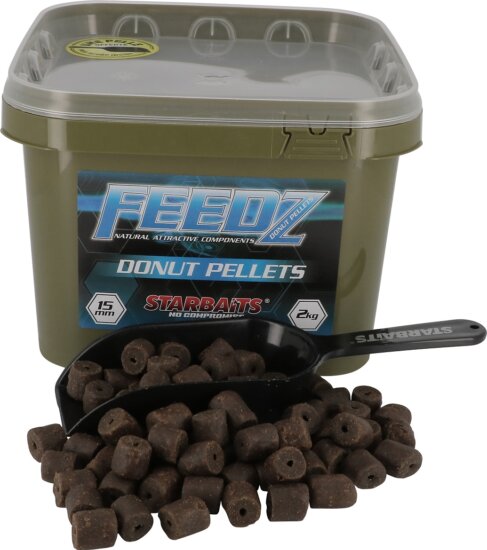 Starbaits Feedz Donuts (pellet lyukkal) 15mm 2kg
