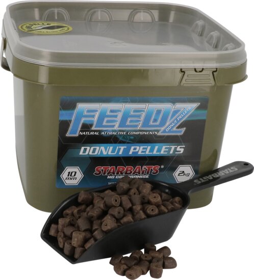 Starbaits Feedz Donuts (pellet lyukkal) 10mm 2kg