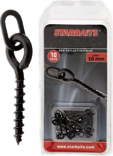 Starbaits Csali tüske Metal Bait Screw 10mm (10db)