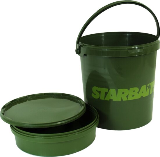 Starbaits Bucket 21L (vödör+tálca+fedél)