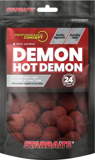 Starbaits Boilies Hot Demon 200g 24mm