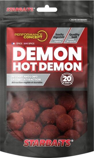 Starbaits Boilies Hot Demon 200g 20mm