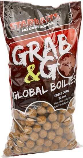 Starbaits Boilies Global Sweet Corn 2,5kg 20mm