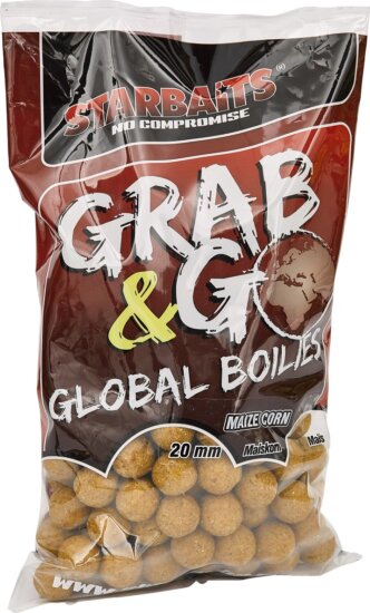Starbaits Boilies Global Sweet Corn 1kg 20mm