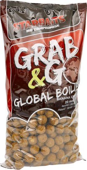 Starbaits Boilies Global Banana Cream 2,5kg 20mm
