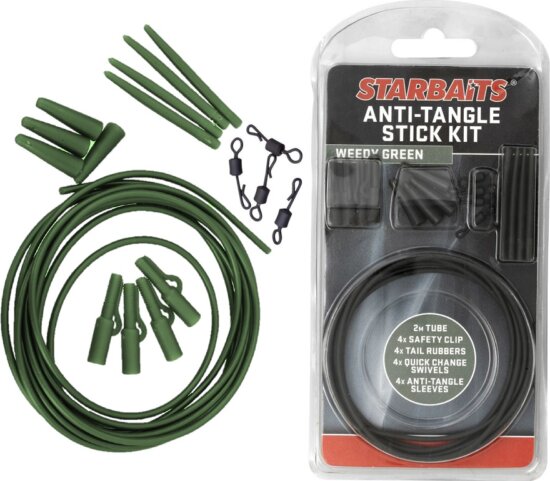Starbaits Anti Tangle Stick Kit zöld (gubancgátló szett)