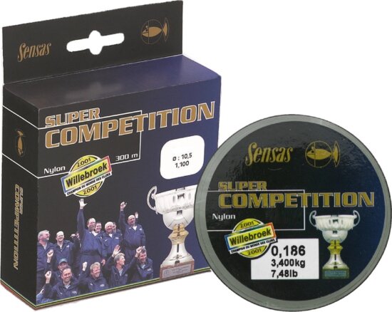 Sensas Zsinór super competition 0,105 mm 50m