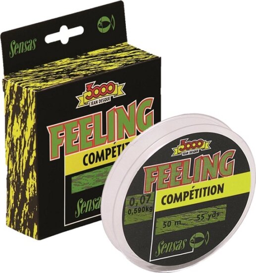 Sensas Zsinór Feeling Comp 50m 1,48kg 0,12mm