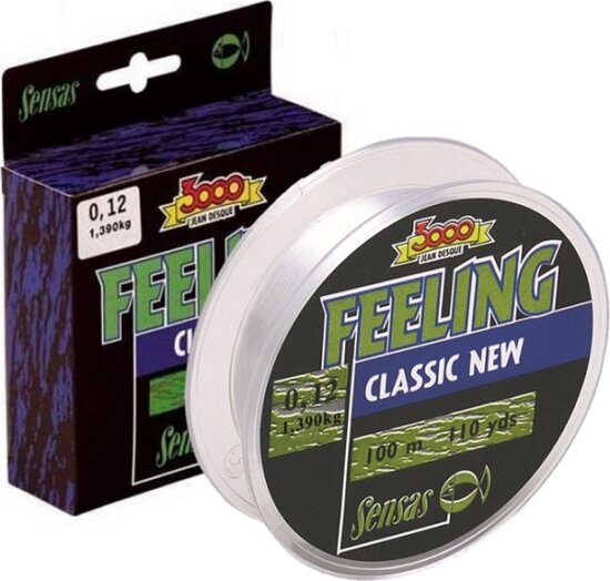 Sensas Zsinór Feeling Classic 100m 2,65kg 0,16mm