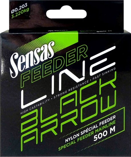 Sensas Zsinór Feeder Black Arrow 500m 0,261mm