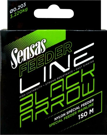 Sensas Zsinór Feeder Black Arrow 150m 0,261mm