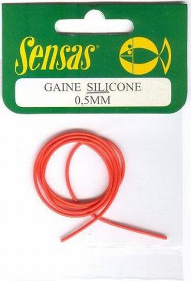 Sensas Úszórögzítő gumicső Silicon 0,5mm 50cm