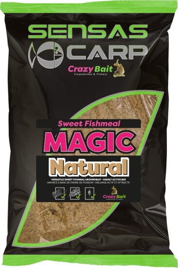 Sensas Etetőanyag UK Big Bag Sweet Fishmeal Magic Natural 2kg