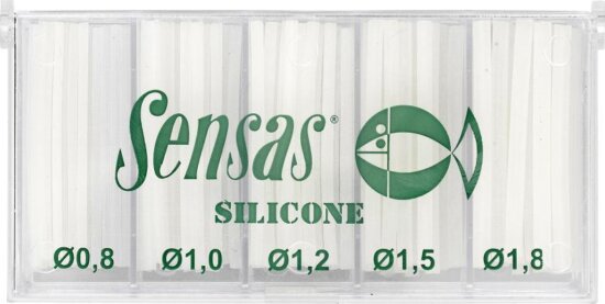 Sensas Szilikon úszórögzítő szett Power úszó-ra (0,8-1,8 mm)