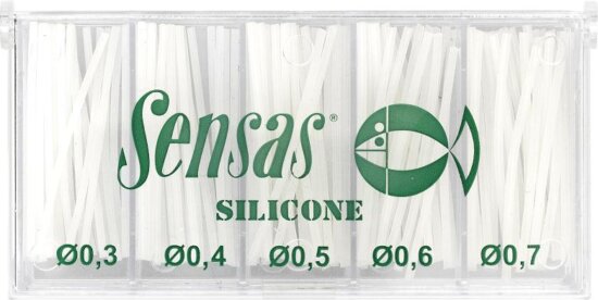 Sensas Szilikon úszórögzítő szett Power úszó-ra (0,3-0,7 mm)