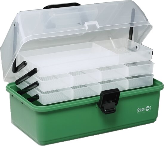 Sensas Szerelék láda 3 rekesz (35x20x20)