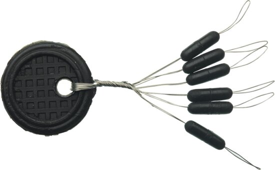 Sensas Stopper Black Straight S (6db)