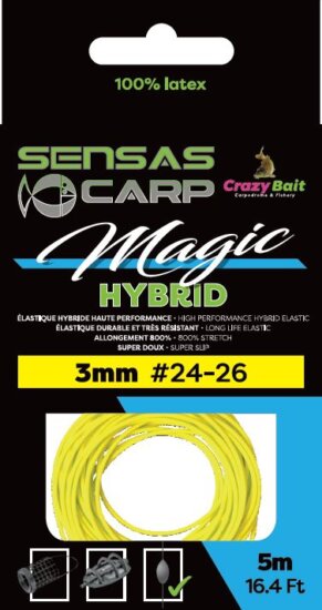 Sensas Rakósgumi Magic Hybrid 5m 3,5mm