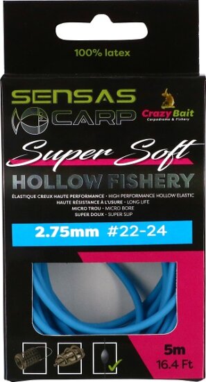 Sensas Rakósgumi Hollow Fishery Super Soft 5m 2,75mm