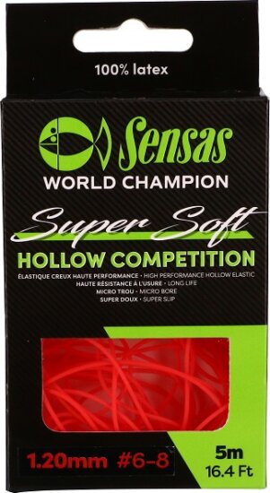 Sensas Rakósgumi Hollow Competition Super Soft 5m 1,2mm