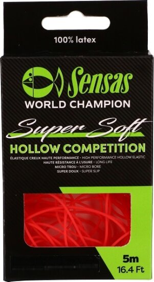 Sensas Rakósgumi Hollow Competition Super Soft 5m 1,15mm