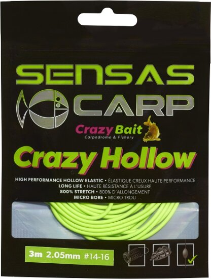 Sensas Rakósgumi crazy hollow soft 800 3m 2,05 mm