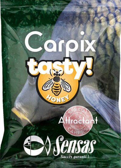 Sensas Attraktor Powder Carp Tasty Honey (méz) 300g