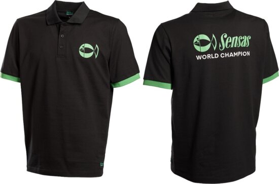 Sensas Póló Polo World Champion Black S