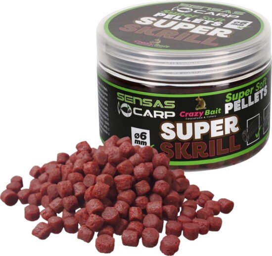 Sensas Pellet Super Soft Super Krill (krill) 4mm 60g