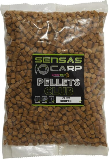 Sensas Pellet Club Scopex 1kg 8mm