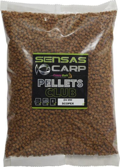 Sensas Pellet Club Scopex 1kg 4mm