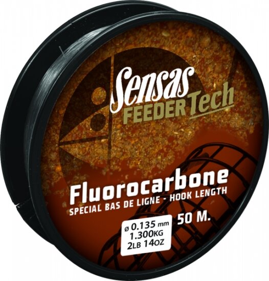 Sensas FEEDERTECH Fluorocarbon 50M 0,210mm