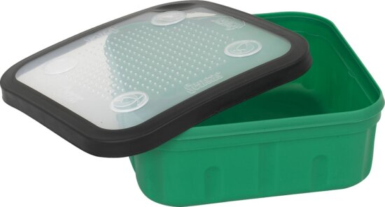 Sensas Csalizó tálca 1l szögletes zöld